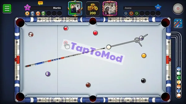 8 Ball Pool Long Line