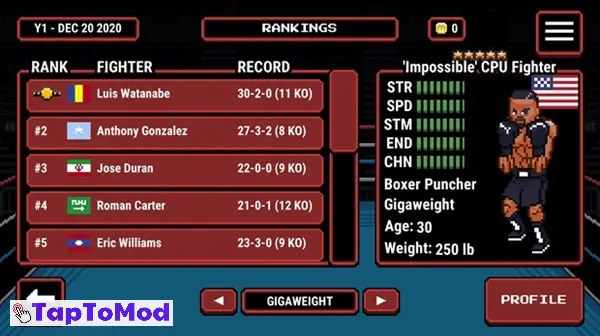 Download Prizefighters 2 Mod Menu