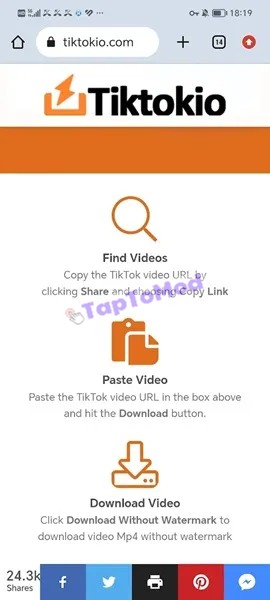 Download Tiktok Videos Without Watermark