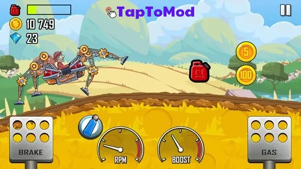 Hill Climb Racing Mod APK Unlimited Monney