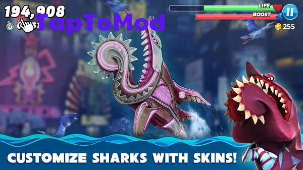 Hungry Shark Mod APK Unlimited Health