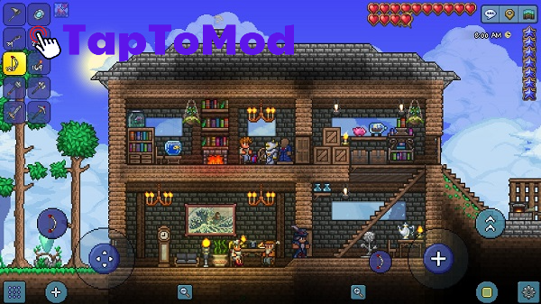 Terraria APK + MOD v1.4.4.9.5 God Mode,Unlimited Items,Unlocked