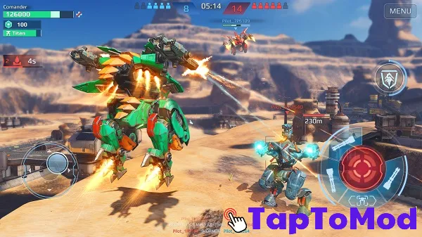 War Robots Mod APK Unlimited Platinum